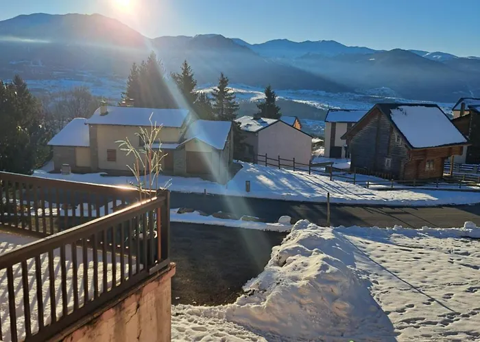 Apartment 4 Couchages, Vue Face Aux Montagnes